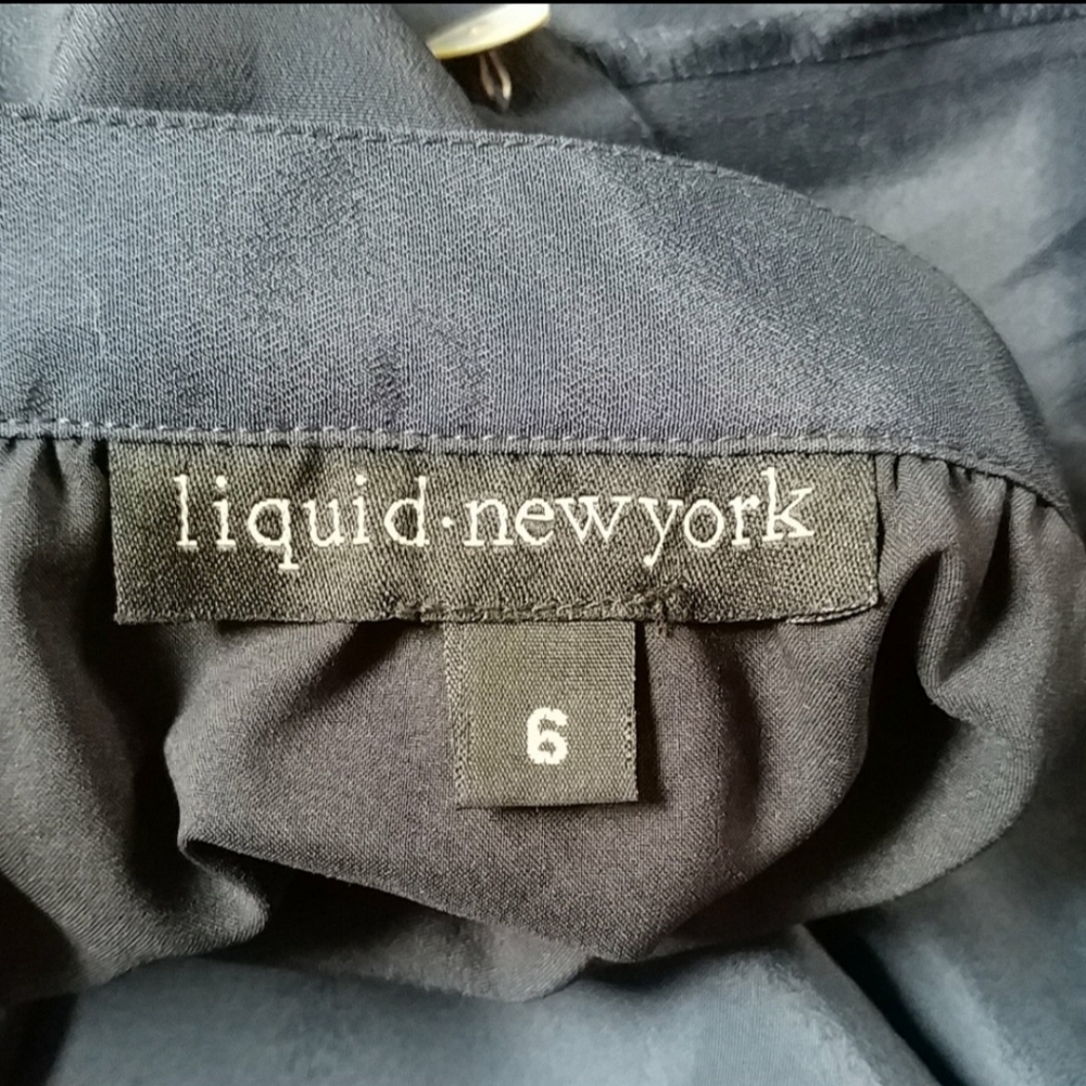 LIQUID NEWYORK SILK SKIRT - Picture 3 of 11